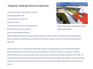 Chapman Graduate School of Business
