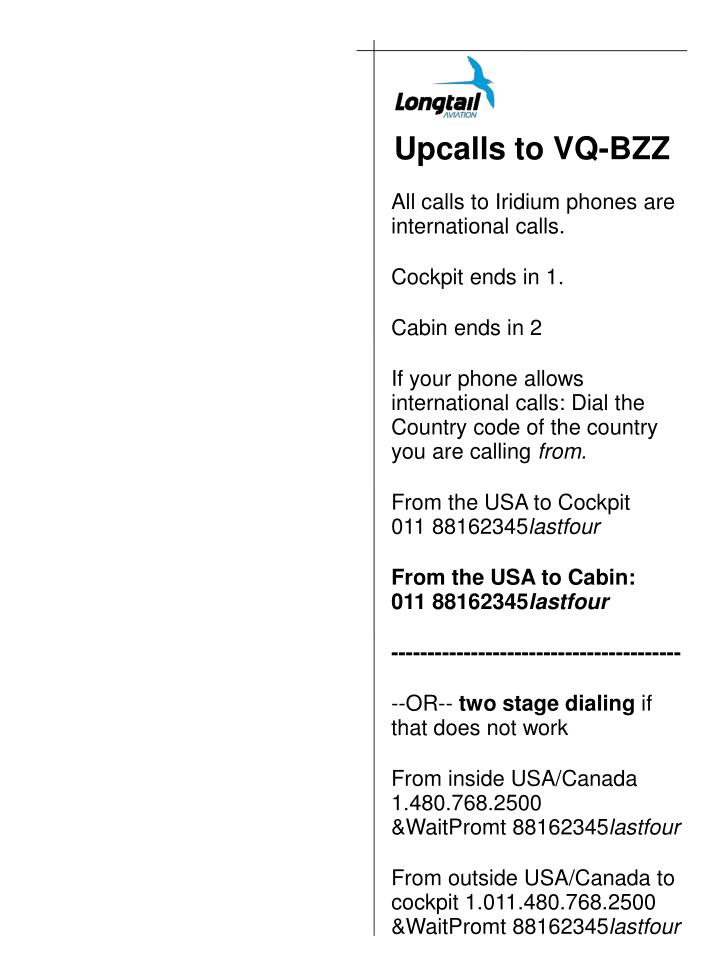 upcalls to vq bzz