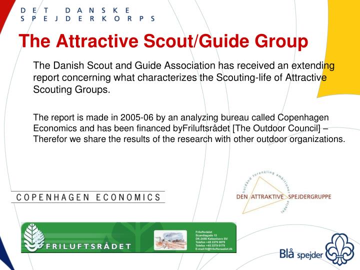 the attractive scout guide group