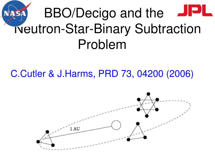 bbo decigo and the neutron star binary subtraction problem c cutler j harms prd 73 04200 2006