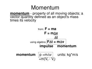 momentum