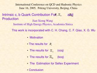 Intrinsic c, b Quark Contribution For and Production