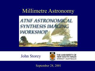 Millimetre Astronomy