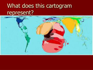 What does this cartogram represent?