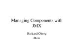 Managing Components with JMX - slide 1