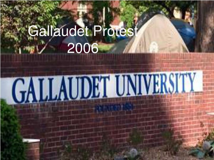 gallaudet protest 2006