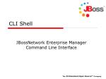 CLI Shell - slide 1