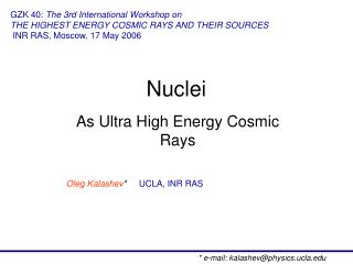 Nuclei