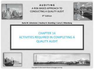 CHAPTER 14 ACTIVITIES REQUIRED IN COMPLETING A QUALITY AUDIT