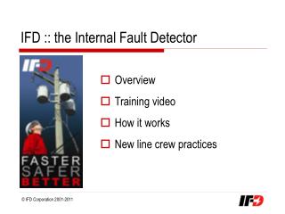 IFD :: the Internal Fault Detector