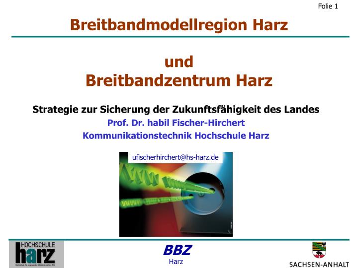 breitbandmodellregion harz und breitbandzentrum harz