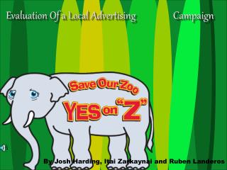 Evaluation Of a Local Advertising Campaign