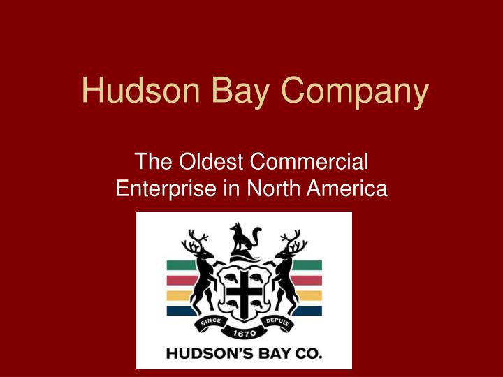 hudson bay company