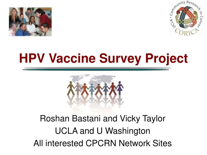 hpv vaccine survey project