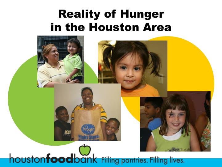 reality of hunger in the houston area