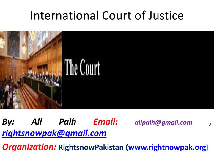 international court of justice