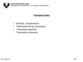 transistores