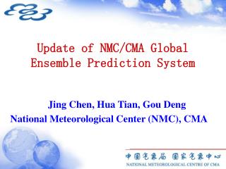 Update of NMC/CMA Global Ensemble Prediction System