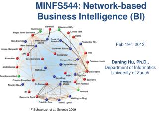 MINFS544: Network-based Business Intelligence (BI)