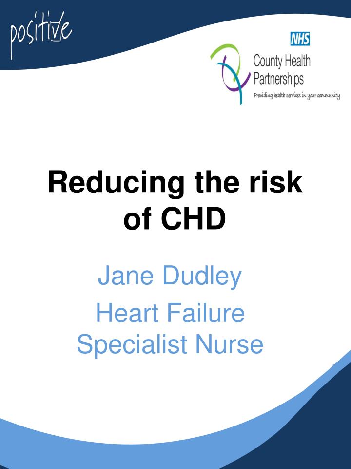 reducing the risk of chd