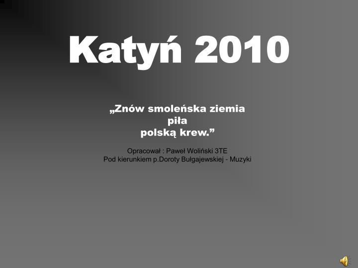 katy 2010
