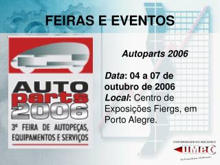 feiras e eventos