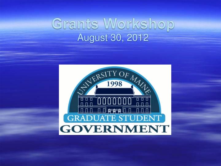 grants workshop