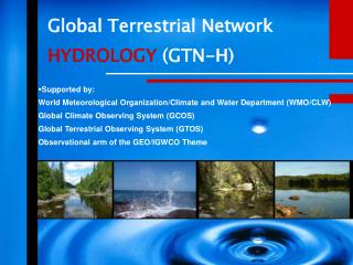 Global Terrestrial Network HYDROLOGY (GTN-H)