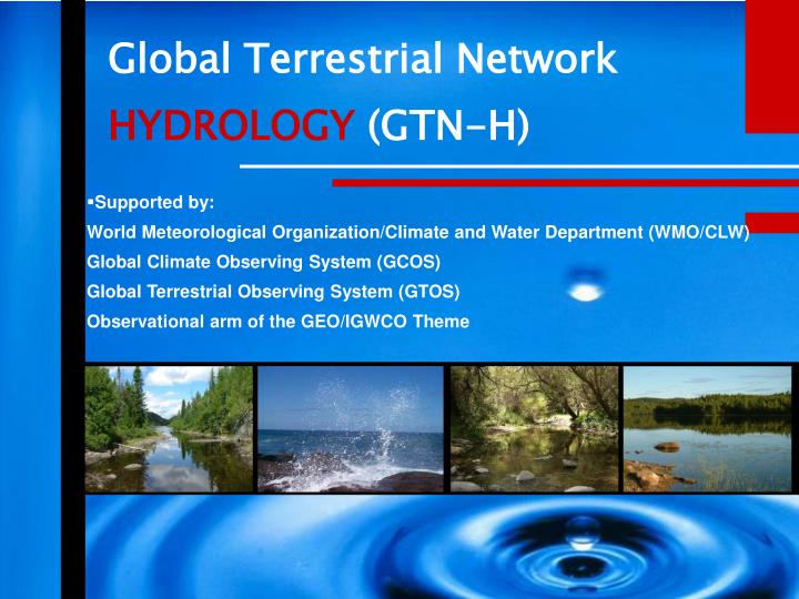 global terrestrial network hydrology gtn h