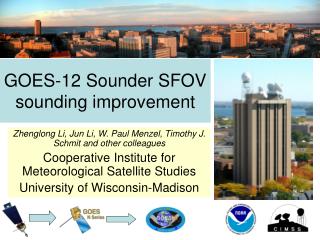 GOES-12 Sounder SFOV sounding improvement