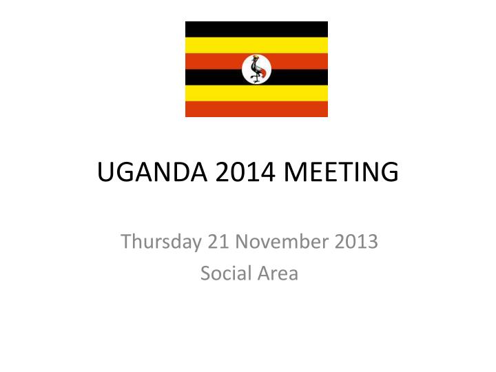 uganda 2014 meeting