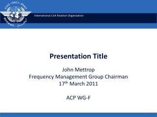 Presentation Title