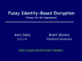 Fuzzy Identity-Based Encryption Privacy for the Unprepared
