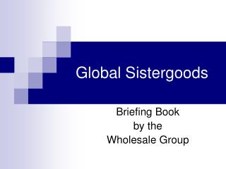 Global Sistergoods