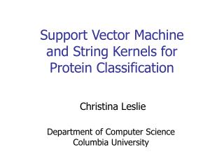 christina leslie