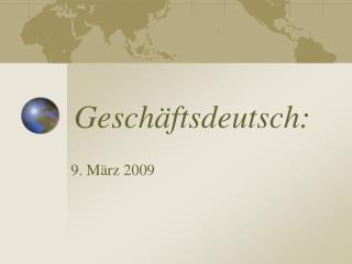 gesch ftsdeutsch