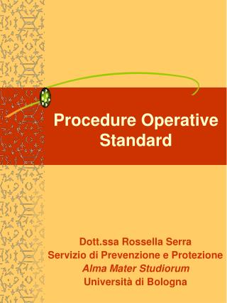 procedure operative standard