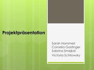 projektpr sentation