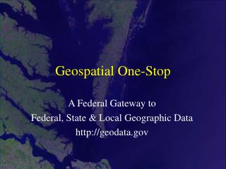 Geospatial One-Stop