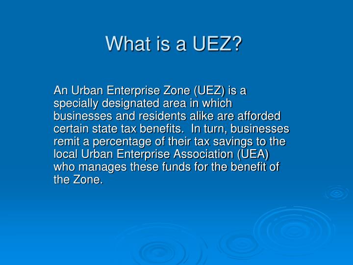 what is a uez