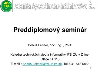 preddiplomov semin r
