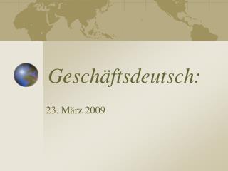 gesch ftsdeutsch