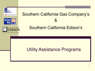 Utility Assistance Programs