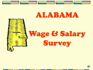 ALABAMA Wage &amp; Salary Survey