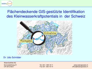 fl chendeckende gis gest tzte identifikation des kleinwasserkraftpotentials in der schweiz