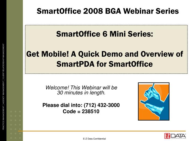 smartoffice 6 mini series get mobile a quick demo and overview of smartpda for smartoffice