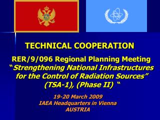 TECHNICAL COOPERATION