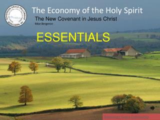 The Economy of the Holy Spirit