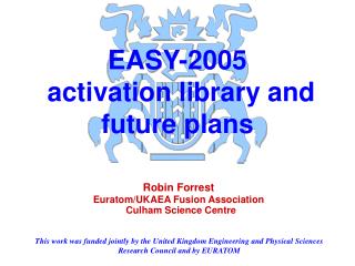 EASY-2005 activation library and future plans