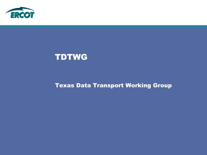 tdtwg